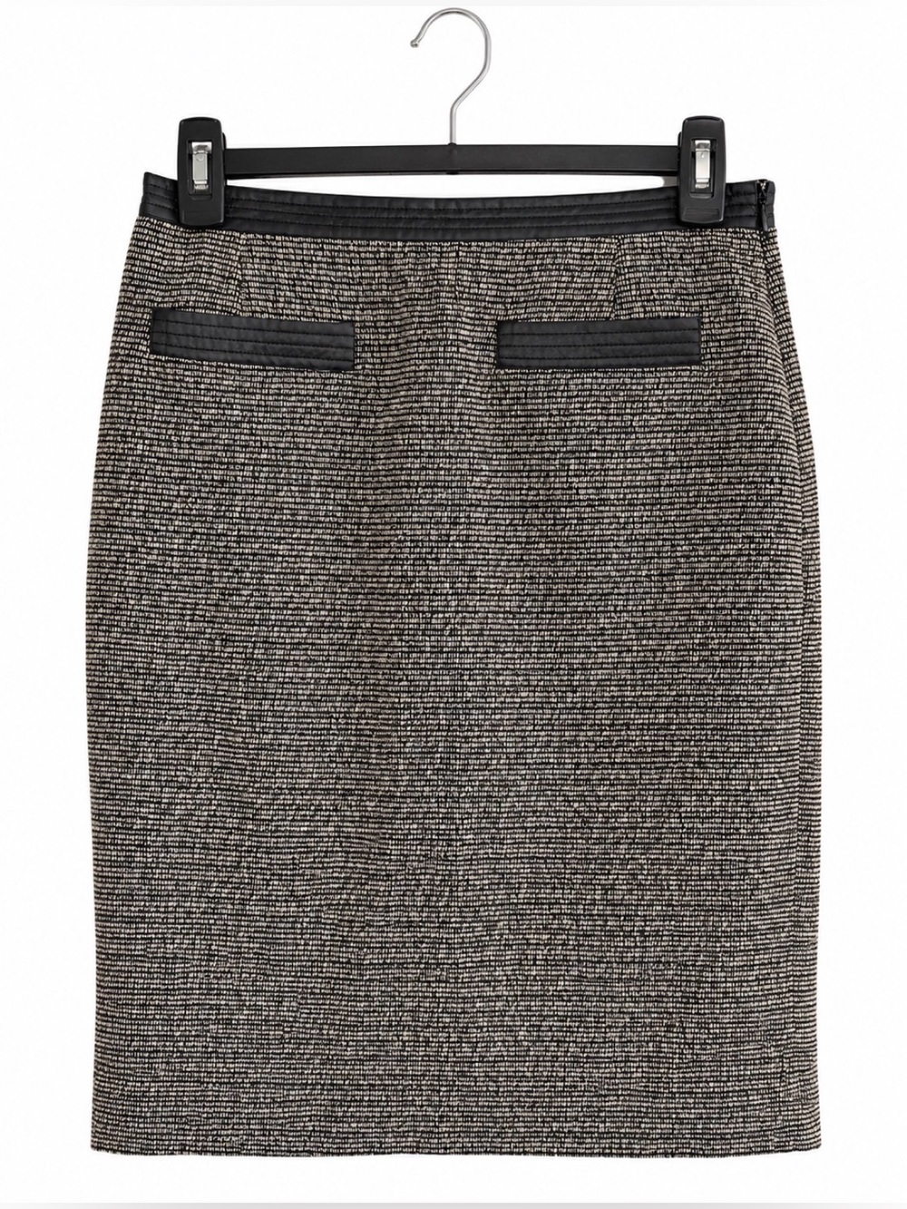 Maxmara Wool Blend Tweed Pencil Skirt Sz 6